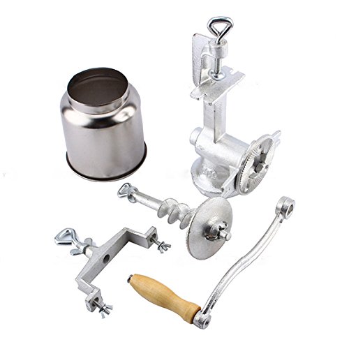 Bluelover Herramienta De Fabricación De La Cerveza De La Mano De Molino De Granos De Maíz Cereal Manual Grinder