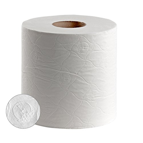 Bobina secamanos papel mecha doble capa, 135 metros, pack 2 unidades