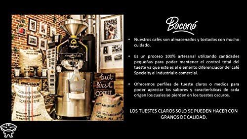 Boconó Specialty Coffee Colombia Huila Finca San Manuel 1 Kg café de especialidad en grano tostado 100% arabica caturra espresso o filtro tueste artesano bio