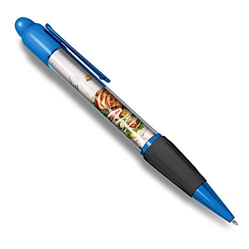 Bolígrafo azul hermoso y cómodo (tinta negra) – ensalada César Salad Salad Salad Alimento Grillado para pollo #44499