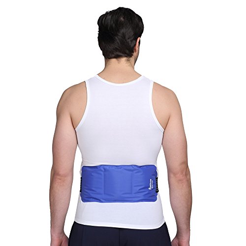 Bolsa de plástico fría - alivia el riesgo de lesiones deportivas, dolor, dolor en las articulaciones, contusiones y esguinces - Para la rodillas, hombros, cintura, espalda -15"x 6"