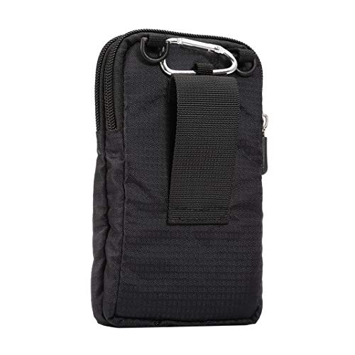 Bolsa de Teléfono Celular, Cintura Bolsas Teléfono Hombre, 6.5" Funda del Teléfono Bolsa de Celular Pouch Bandolera de Mujer Cruzado con Correa de Hombro Monedero de Bolsillo con Cintura Gancho