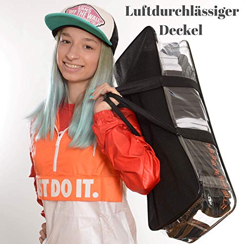 Bolsa para guardar gorras de béisbol de Cap Buddy, guarda hasta 18 gorras de manera cómoda