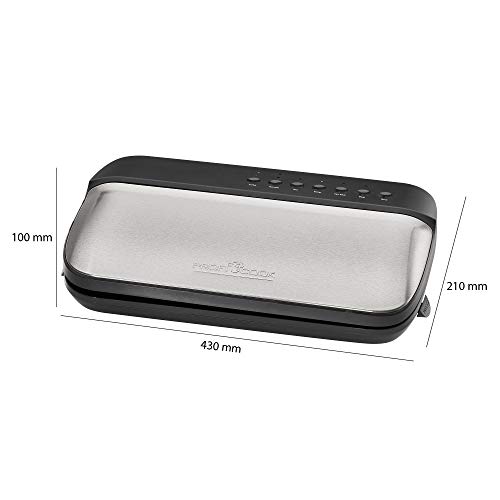 Bolsas de vacío ProfiCook VK 1015 Envasadora al vacío 8x länger frisch acero inoxidable