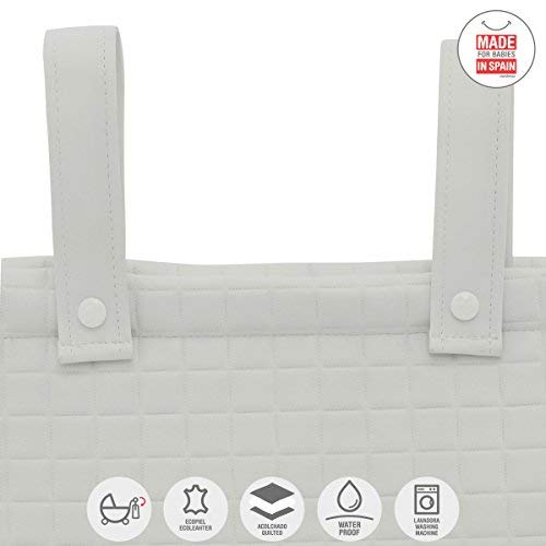 Bolso Panadera Gofre Beige 13X40X33 Cm
