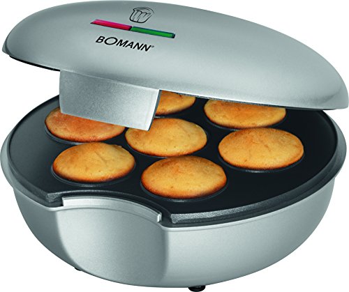 Bomann MM 5020 Máquina de hacer donuts o rosquillas, 900 W, Acero Inoxidable, Plateado