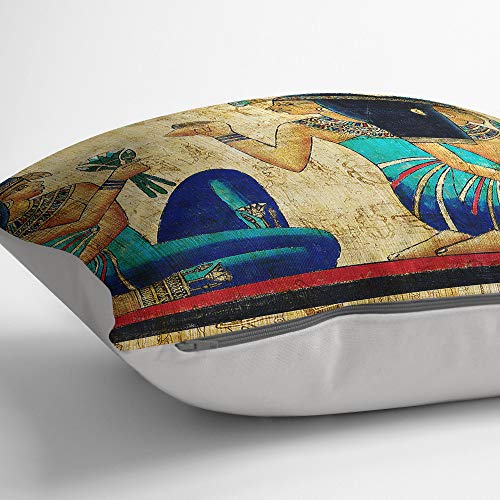 Bonamaison Funda de cojín, Cotton, Multicolor, 45X45