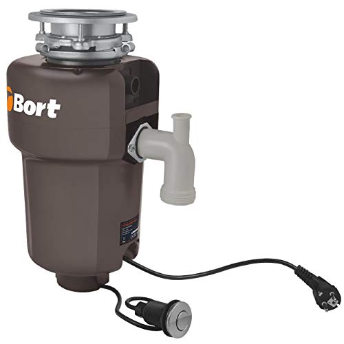 Bort TITAN 5000 Triturador de basura. 1400 ml, 560 W, 0,75 caballo de vapor, protección contra la contaminación.