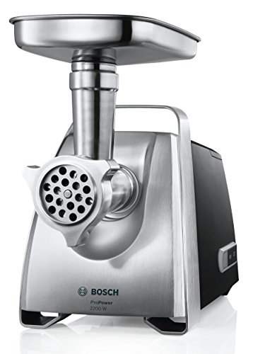 Bosch MFW68640 - Picadora Negro, Acero inoxidable