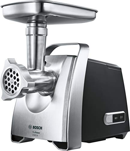 Bosch MFW68640 - Picadora Negro, Acero inoxidable