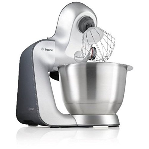 Bosch MUM56340 - Robot de cocina, 900 W, capacidad de 3,9 l, color negro y plata