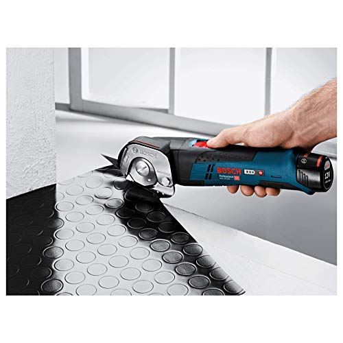 Bosch Professional GUS 12V-300 - Cortador a batería (12 V, Autoafilado, hasta 3 mm en PVC, sin batería, en caja)