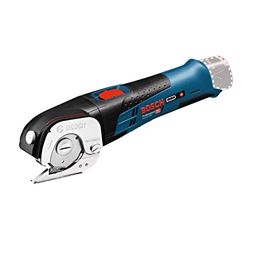 Bosch Professional GUS 12V-300 - Cortador a batería (12 V, Autoafilado, hasta 3 mm en PVC, sin batería, en caja)