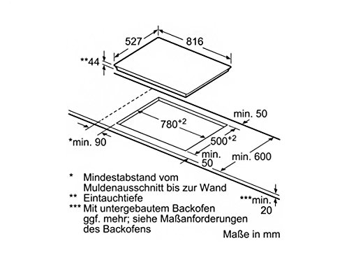 Bosch serie 8 - Placa vitroceramica pkm875dp1d 5 zona 80cm premium