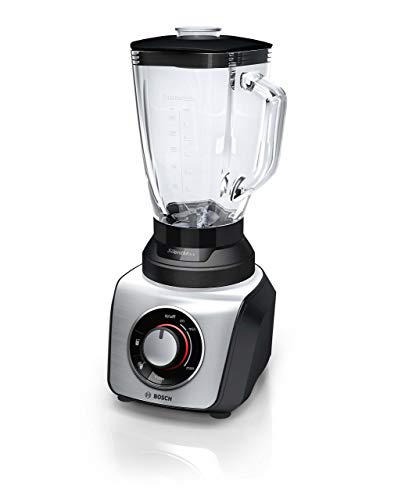 Bosch SilentMixx MMB65G5M - Batidora de vaso, 800W, 2.3 litros, color negro