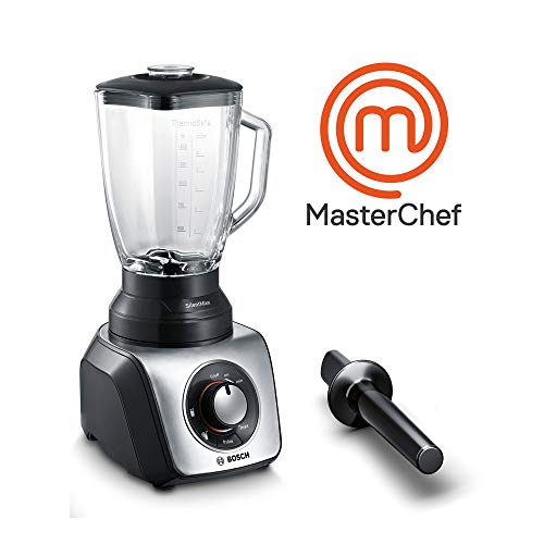 Bosch SilentMixx MMB65G5M - Batidora de vaso, 800W, 2.3 litros, color negro