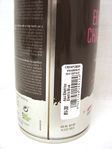 BOTE SPRAY PINTURA CHALK PIZARRA TIZA BORRABLE MONTANA COLORS AZUL ELECTRICO