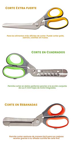 BOTOPRO - FlavorSlice, el Juego de 3 Tijeras de Cocina - Anunciado en TV