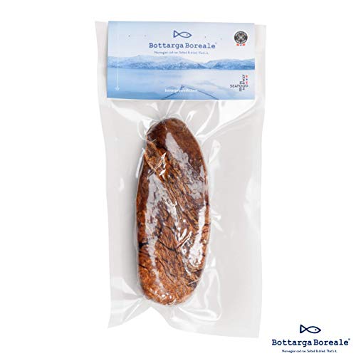 Bottarga Borealis Bacalao Pescado ± 100 g de Las Profundidades del Ártico Noruego