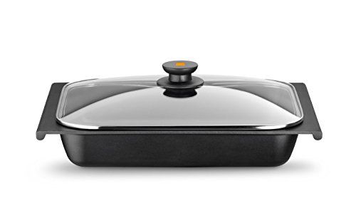 BRA Bandeja rustidera, Negro, 41 cm