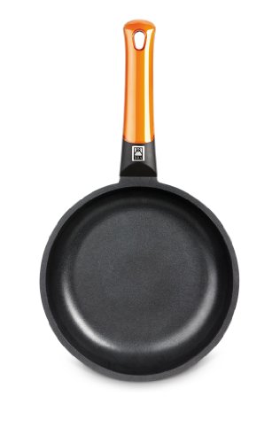 BRA Cazo 16cm Efficient Orange, Aluminio Fundido, Naranja, 16 cm
