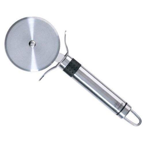Brabantia 210983 - Cortador de Pizza con Protector de Cuchilla, Color Gris Metalizado