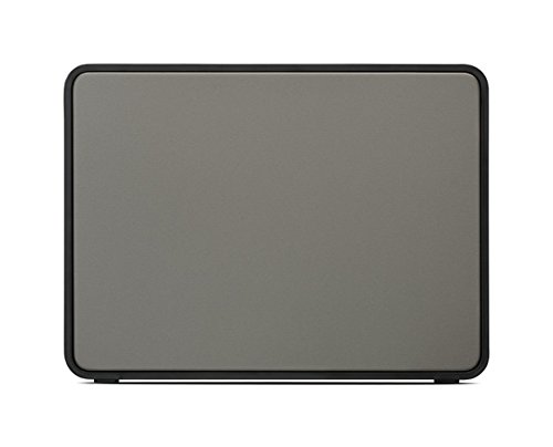 Brabantia 299384 - Caja de pan con tapa abatible, Plateado (Platinum), 46.5 x 25 x 18.7 cm