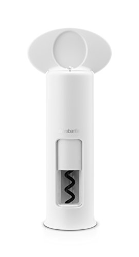 Brabantia Classic 297625 - Sacacorchos, color blanco
