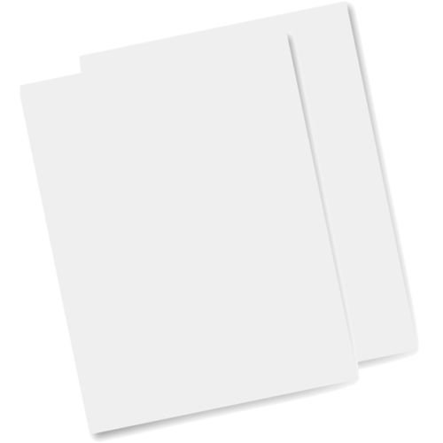 Bramacartuchos 25 Hojas Papel DE OBLEA para Tartas DE Color Blanca L30(Grosor DE Approx 0.3mm(Papel DE ARROZ) para Tinta Comestible, envío Desde Madrid