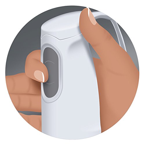 Braun MQ120 Pesto - Batidora de mano, color gris/blanco, 450 W