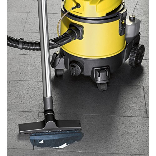 briebe Lava-aspiradora con Limpiador de tapiceria para Coche, alfombras, colchones, aspiradora en humedo seco, depósito de 20 litros residuos, depósito detergente 4 litros, 1200W