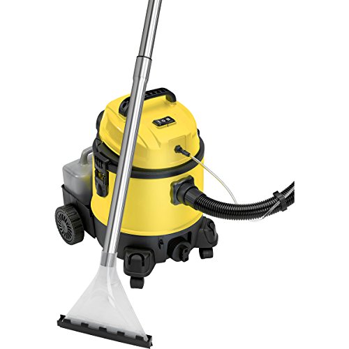 briebe Lava-aspiradora con Limpiador de tapiceria para Coche, alfombras, colchones, aspiradora en humedo seco, depósito de 20 litros residuos, depósito detergente 4 litros, 1200W