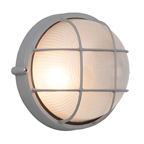 Brilliant 96105/11 - Aplique de exterior, E27 60W