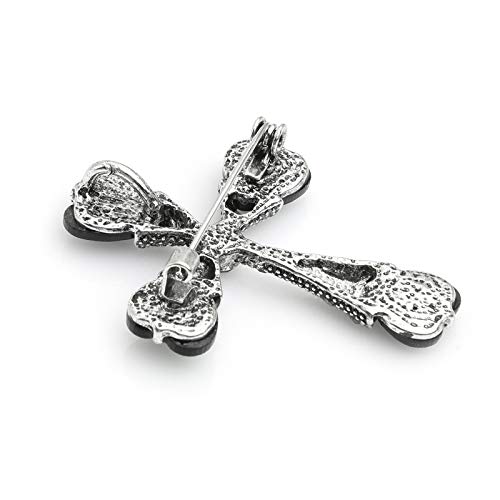Broche Para Mujer Broche Cruzado De Concha De Abulón Natural Broche Colgante Agujero Broche De Boda Hombres Fiesta De Acebo Regalos De Cumpleaños Joyas, Bufanda Ropa Abrigo Broche Insignia Broche Rega