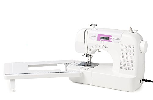 Brother CX70PE (Patchwork Edition) - Máquina de coser electrónica con 70 puntadas de costura (útiles, elásticas, decorativas), costura Automática, Display multifunción + Mesa Quilt & Patchwork