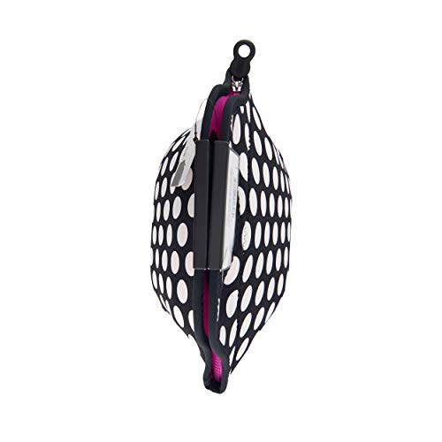 Built NY Gourmet Getaway Big Dot Black and White - Bolso neopreno para el almuerzo