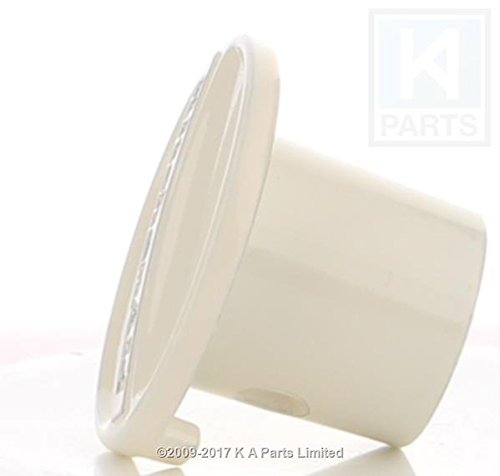 Buje/tapa de accesorio de repuesto en crema de almendras para el mezclador de cabezal inclinable KitchenAid (Artisan, KSM90, Classic, K45, K45SS, etc.)