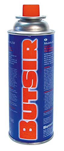 Butsir Cartuchos Recarga de Gas 227 gr – Pack de 12 Cartuchos de Gas