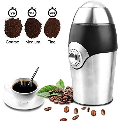 BYFRI Eléctrica del Grano De Café Grinder Acero Inoxidable Polvo Rectificadora Frescas Moler Especias Hierbas Nueces Granos