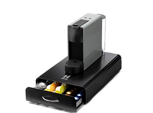 Café Capsulas Dispensador de Homiso, Dolce Gusto/Nespresso/Vertuo compatibles, Gran Capacidad