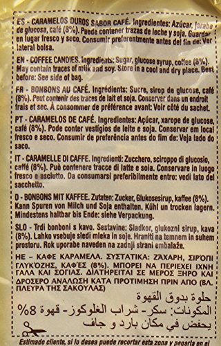 Café Dry - Caramelos duros con sabor a café - Sin gluten - 1 kg
