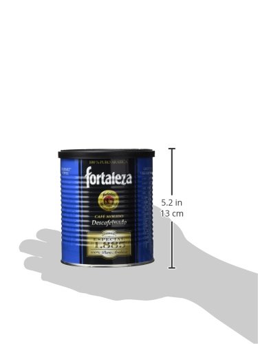 Café Fortaleza Café Molido Descafeinado Supremo - 250 gr - [Pack de 3]