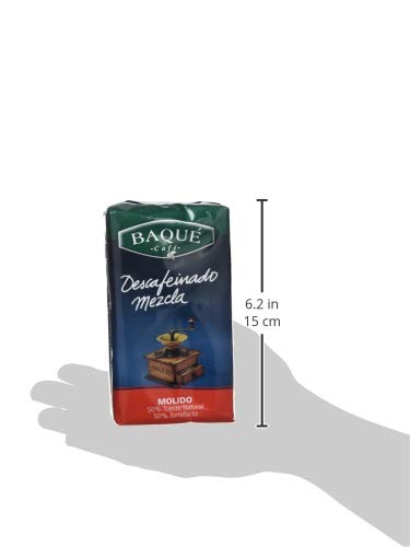 Cafés Baqué Café Molido Descafeinado mezcla - 250 gr
