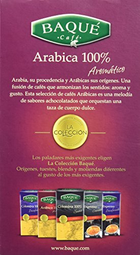 Cafés Baqué Café Molido La Colección Arábica 100% - 250 gr