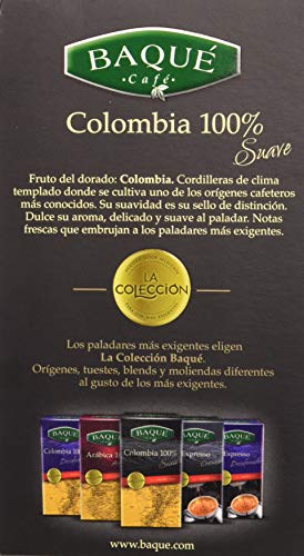 Cafés Baqué Café Molido La Colección Colombia 100% - 250 gr