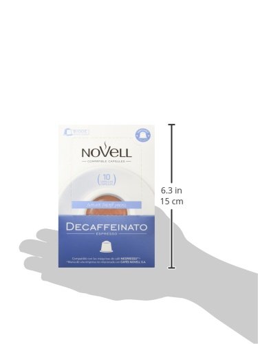 Cafes Novell Pack Decaffeinato - 40 Cápsulas