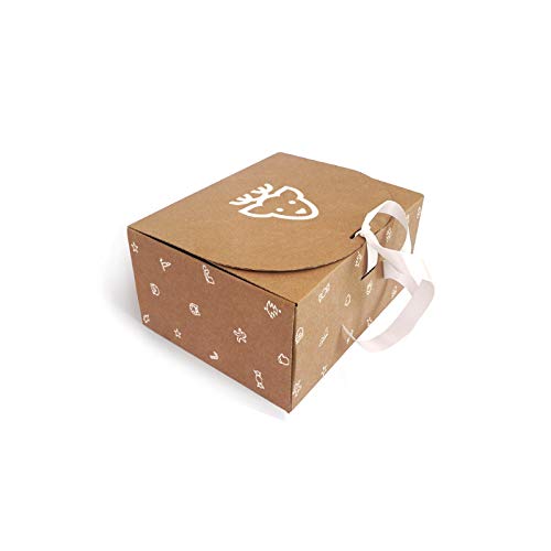Caja de Cartón Navidad Reno T10 pack de 10 unidades.