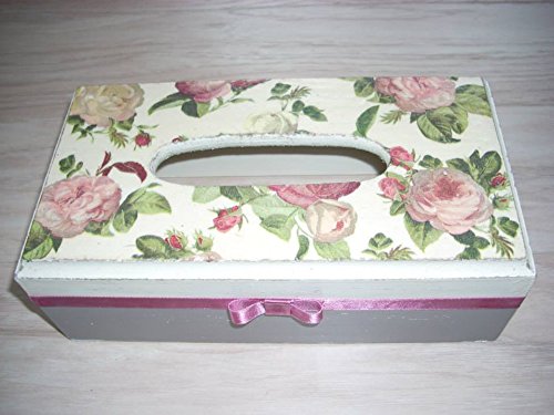 Caja de pañuelos - portapañuelos para servilletas Cajas de para Papel tissues Funda panuelos Madera