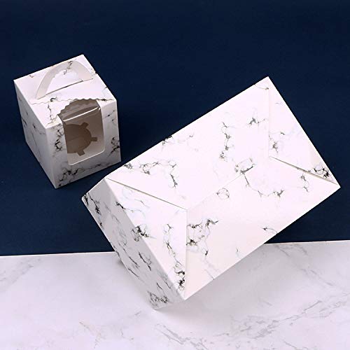 Cajas De Golosinas,Saijer Cajas De Cartón De Regalo Cajas De Dulces Para Chocolates Regalos Tartas Pastelería Pequeños Regalos Fiesta Festivales Y Bodas Cajas Planas Auto Ensamblado 20 PCS