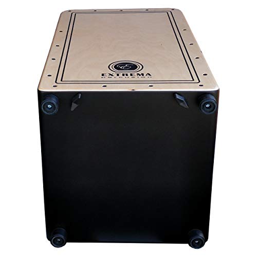 Cajon Flamenco Avanzado Extrema Percusión con Funda. Caja Flamenca para Adultos